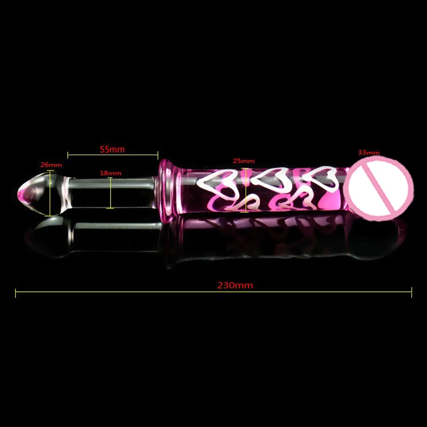 Glass Dildo Penis Anal sextoys Adult Crystal Female Sextoys adults for women Crystal Dildo Glass Dildos Female Sex Products