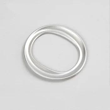 

Free Shipping For Mazda ATENZA 2017 1PC ABS Chrome High Quality Car Steering Wheel Cover Trim Cover Trim Car Styling Accessories