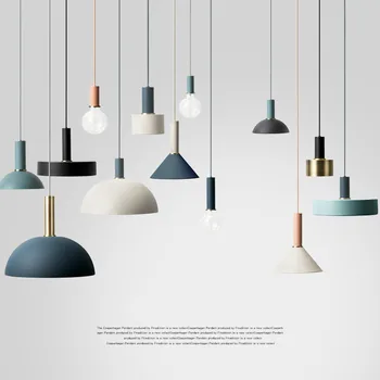 Nordic creative combination cafe aluninum pendant lamp modern brief DIY home decor living room E27 bulb pendant lighting fixture modern nature white sea shell capiz e27 bulb pendant lamp nordic romantic diy campanula dinning room pendant light fixture