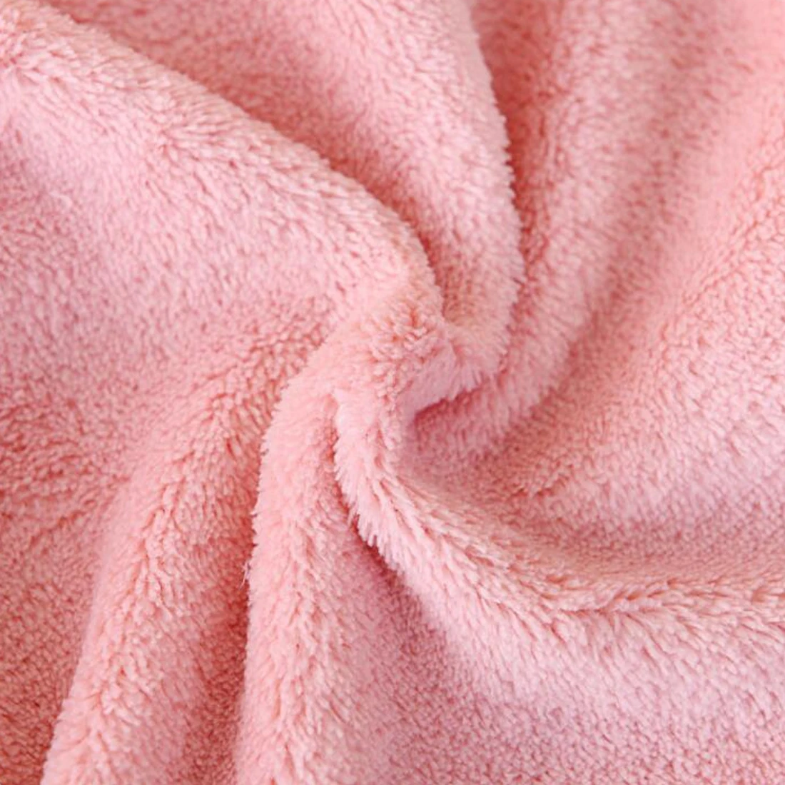 Милое Банни кораллового флиса ручное полотенце кухонная вешалка мочалка модная Милая