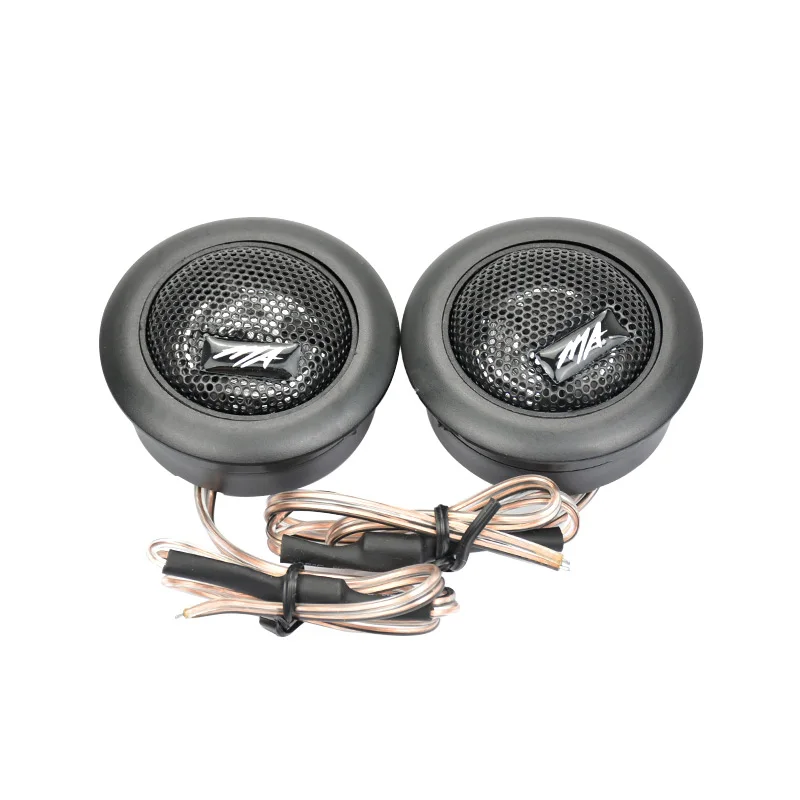 

OllyMurs 2Pcs Car Speaker Dome Tweeters 120W 4 Ohm 35 W Audio Loudspeaker XM-04