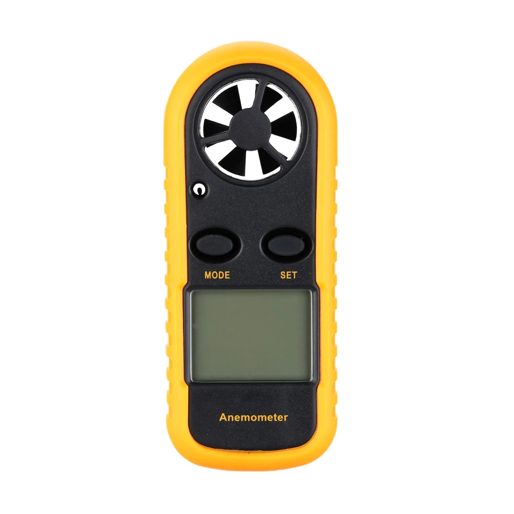 Portable Digital Anemometer Handheld Electronic tachometer Wind Speed Air Volume Measuring Meter LCD anemometro with Backlight |