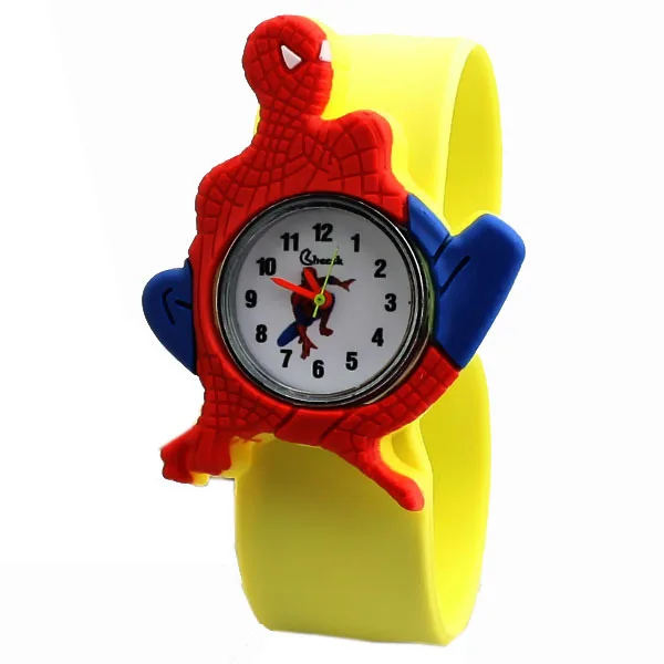 Wholesale 2022 Children's Clock Student Children Boy Spider Man Watches Kids Silicone Cartoon Watch Relogio Masculino Kids Watch