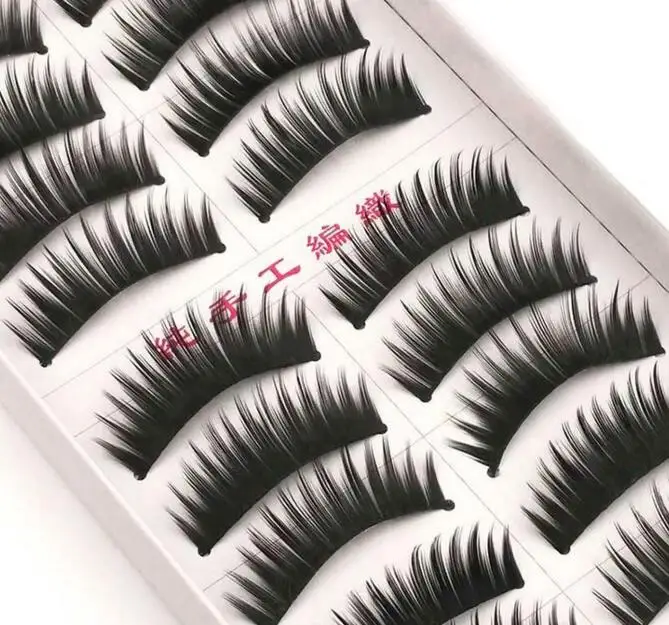 

1028 natural thick type smoky eyes DIY false eyelashes as handmade fake eyelashes artificial eyelashes for beauty makeup