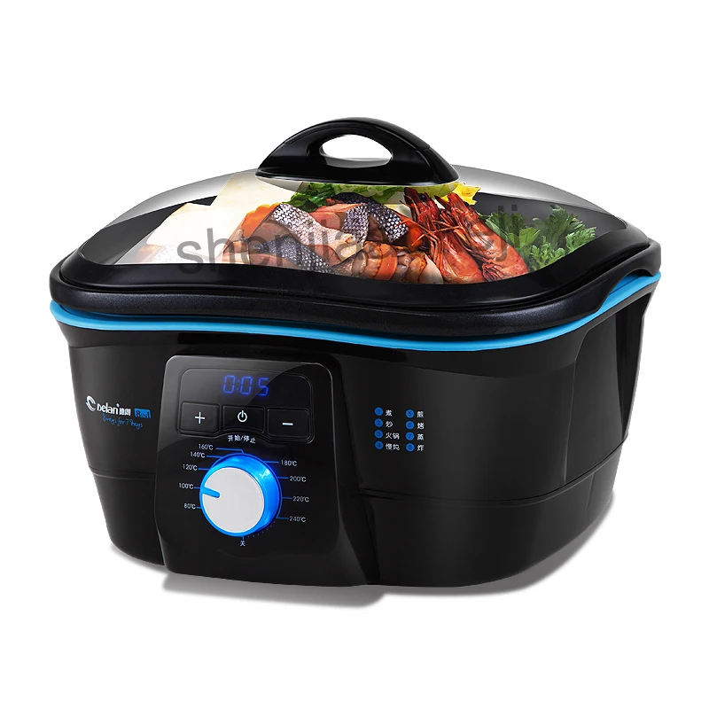 household hot pot Multifunctional cooker Aluminum alloy liner