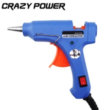 CRAZY POWER Professional High Temp Heater Hot Glue Gun 20W Graft Repair Heat Gun Pneumatic DIY