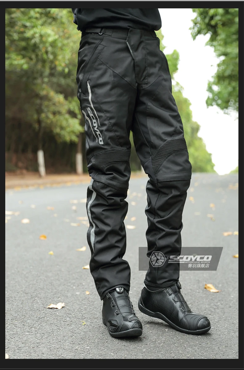 SCOYCO одежда для мотоциклов костюм зимний водонепроницаемый согревающий локомотив одежда комбинезоны мотоциклетные гоночные куртки брюки