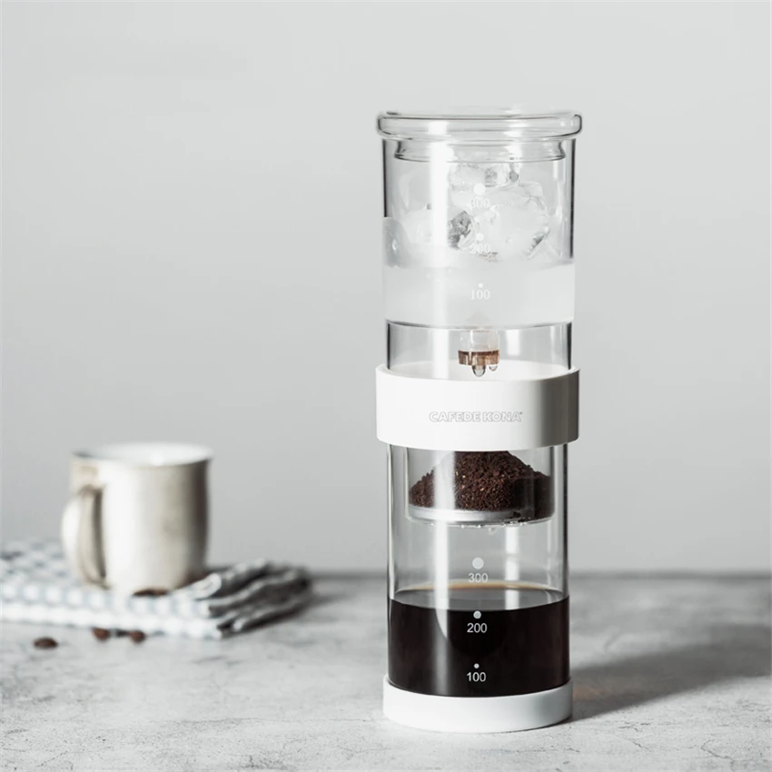 Кофейник Icedrop Бытовая кофеварка для приготовления холодного кофе|Кофейные