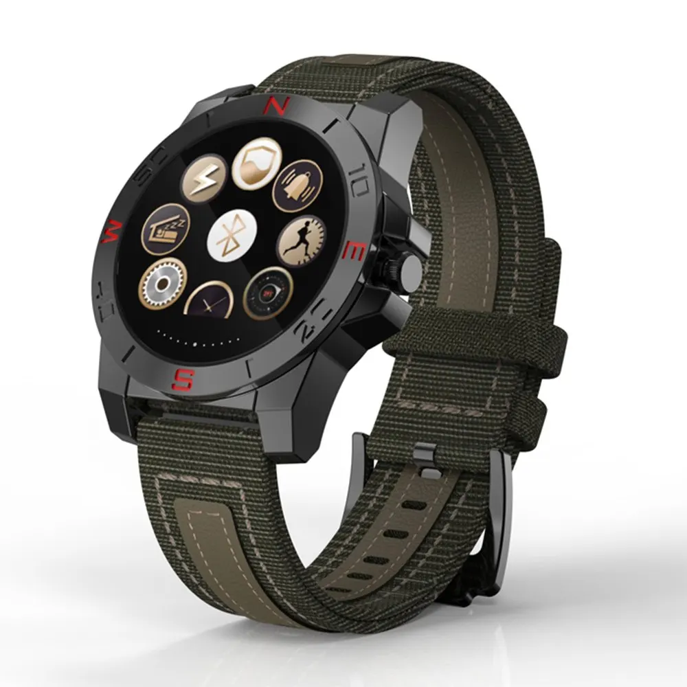 Спорт Bluetooth Смарт часы N10B N10 B с компасом монитор сердечного ритма