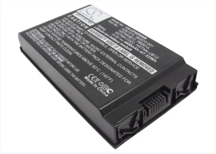 Cameron sino 4400 mAh батарея для бизнес-ноутбук COMPAQ 4200 NC4200 NC4400 TC4200 TC4400 COMPAQ 381373-001 383510-001