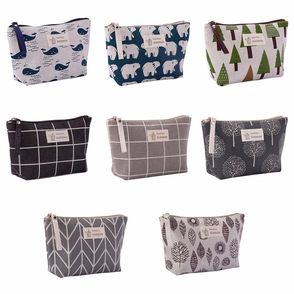 

Fashion Cosmetic Makeup Storage Bag Pencil Pen Case Bag Stationery Pouch Purse 6 Type