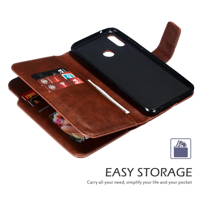 Leather case Huawei Y9 Y7 Y6 P Smart 2019 Case Cover Wallet Magnet Flip Phone case Huawei Y6 Pro 2019 Y7 Prime 2019 Case Cover22