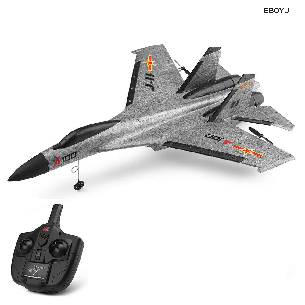 WLtoys XK A100 2,4G 340 мм 3CH RC самолет с неподвижным крылом самолет игрушки для улицы