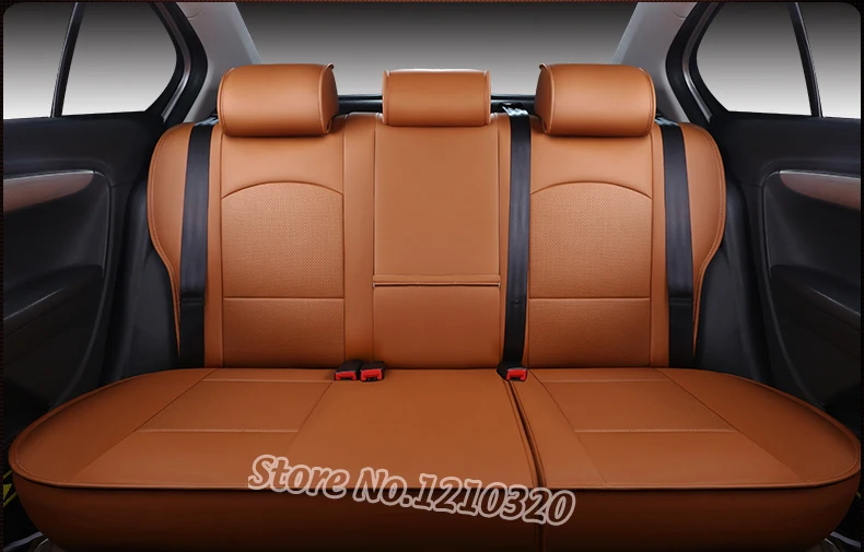 AUSFTORER заказное покрывало для автомобильного сиденья для Suzuki Kizashi ПВХ кожаный набор накидок на сидение Подушка поддержка передние и задние аксессуары для интерьера