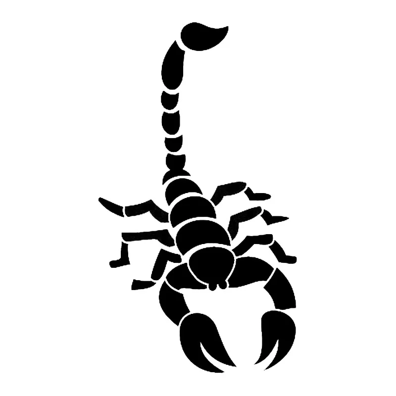 8 5 15 Cm Gaya Tribal Scorpion Mobil Styling Decal Keren Unik
