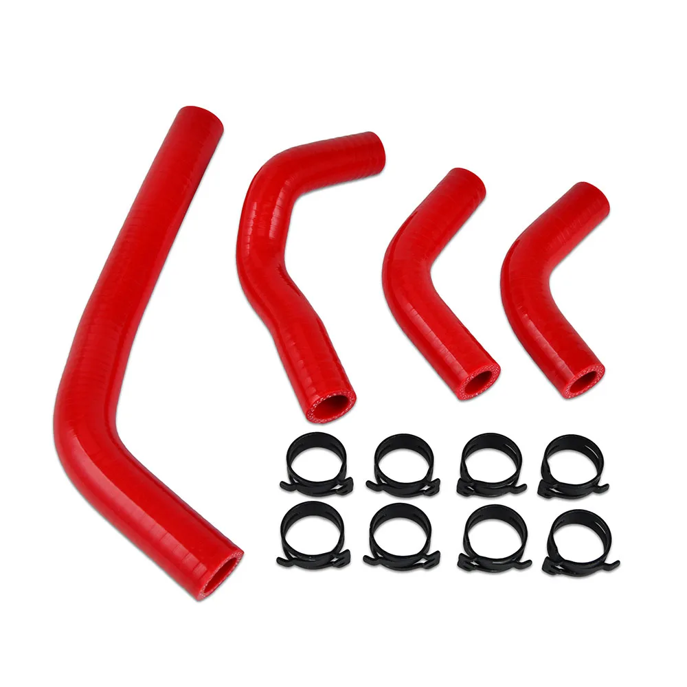 Красный силиконовый шланг радиатора для HONDA CRF250R 2004 2005 2006 2007 2008 2009 CRF250X 2010 2011