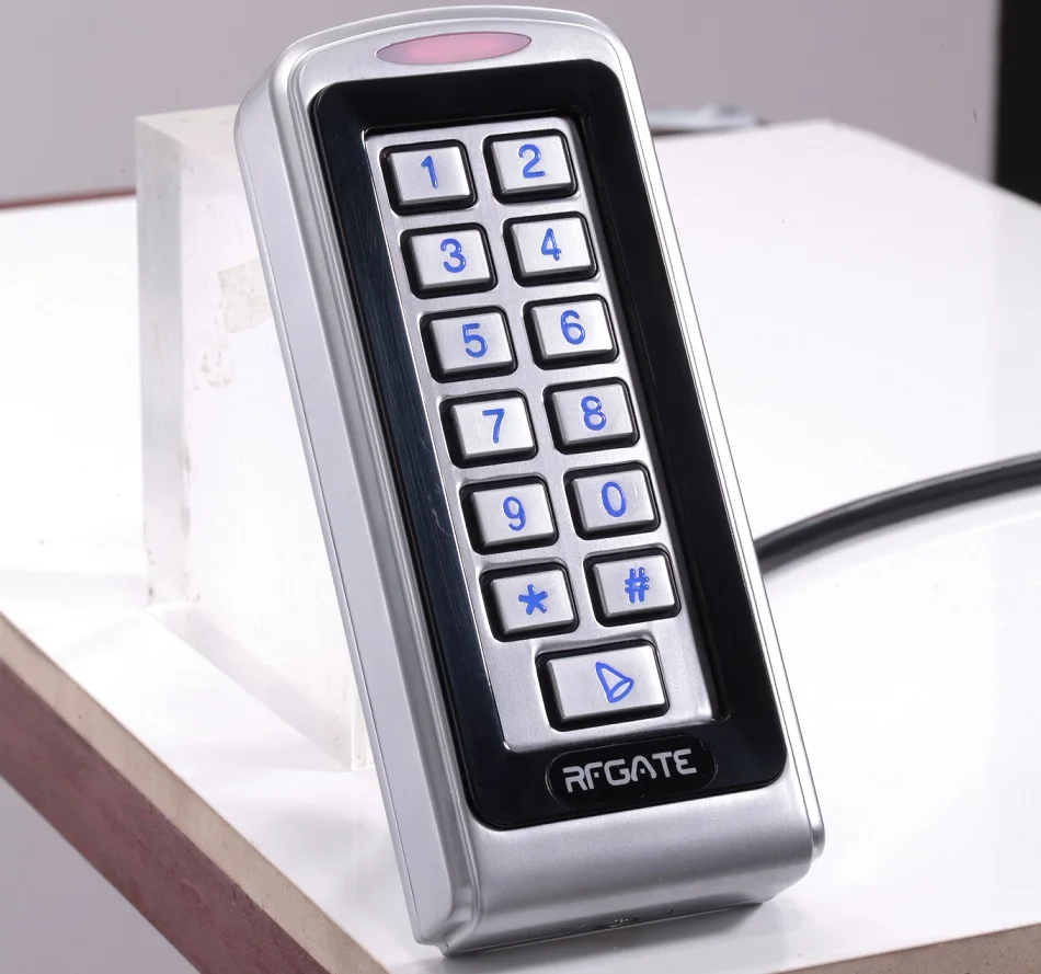 

Pin only,Standalone Access Control Backlit metal luminous keypad rfid access controller proximity access controller system