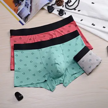 

Men's Bamboo Fiber Flats Panties Pants Comfortable and Breathable