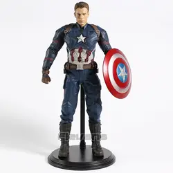 Статуя Капитана Америки Marvel Civil War 1/6 весы Коллекционная Фигурка модель игрушки