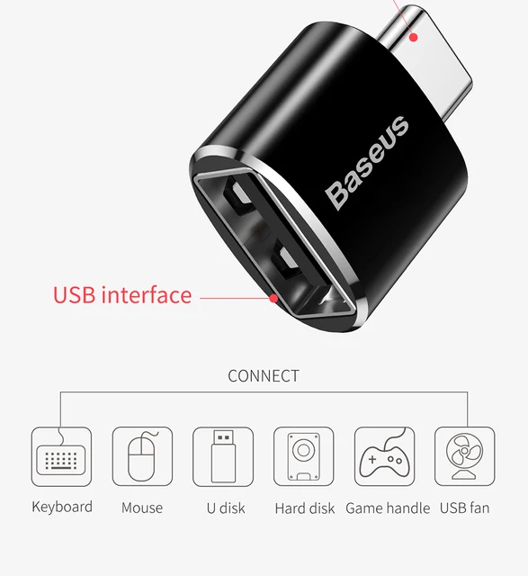 Baseus USB typ C OTG Adapter USB C męski na Micro USB żeński konwerter kabli dla Macbook Samsung S20 Xiaomi USB na type-c OTG tanie tanio CN (pochodzenie) Micro USB Female to Type C Male OTG Adapter Aluminum Alloy Black Data Transmission 2 4A Max Fast Charging Baseus USB typ C OTG Adapter USB C męski na Micro USB żeński konwerter kabli dla Macbook Samsung S20 Xiaomi USB na type-c OTG tanie tanio CN (pochodzenie) Micro USB Female to Type C Male OTG Adapter Aluminum Alloy Black Data Transmission 2 4A Max Fast Charging