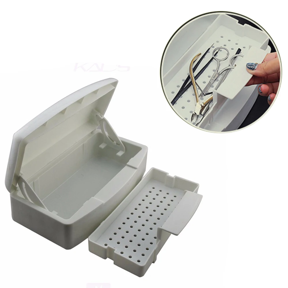 

Sterilizer For Nails Art Tool Pro Box For Cutter Manicure Set Easy Cleaner Sterelizator Instrument Disinfector Nail Salon