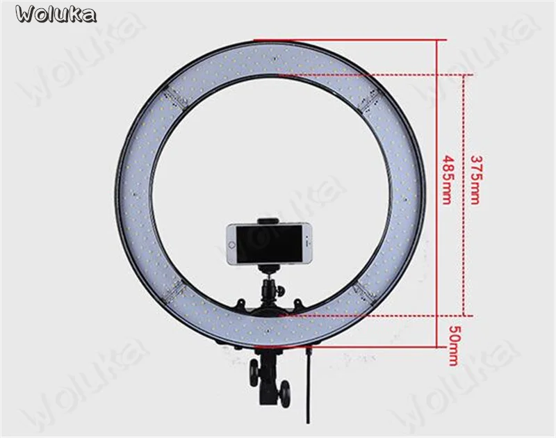 RL-18 Live кольцевой светильник светодиодный освещения для фотосъемки камерой якорь фото телефона кольевой свет CD15 T02