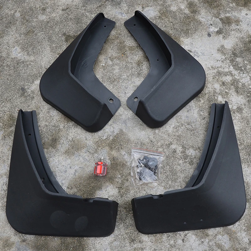 

Free Shipping High Quality ABS Plastics Automobile Fender Mudguards Mud Flaps For 2016 GEELY GS