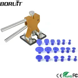 BORUiT автомобиля Paintless Дент Ремонт Инструменты Дент удаления Дент Съемник вкладки Дент Lifter ручной инструмент комплект кузова инструмент для