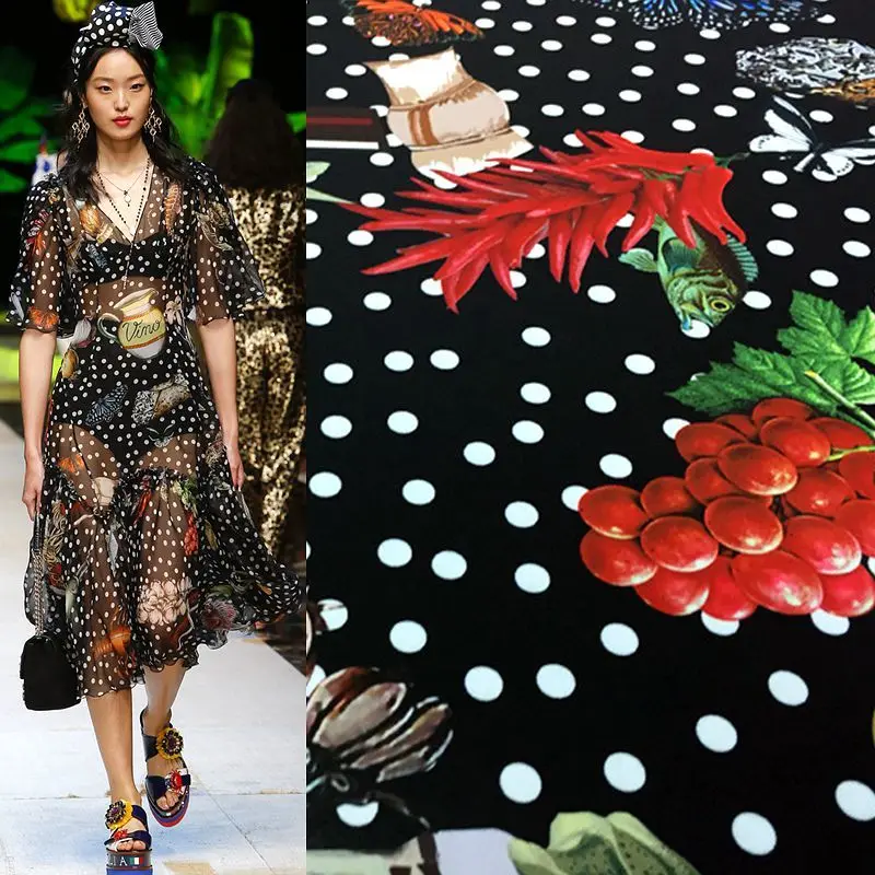 50 см x 150 см/шт. Модная ткань с принтом, искусственный шелк, атлас, дешевая ткань, новая Взрывная ткань