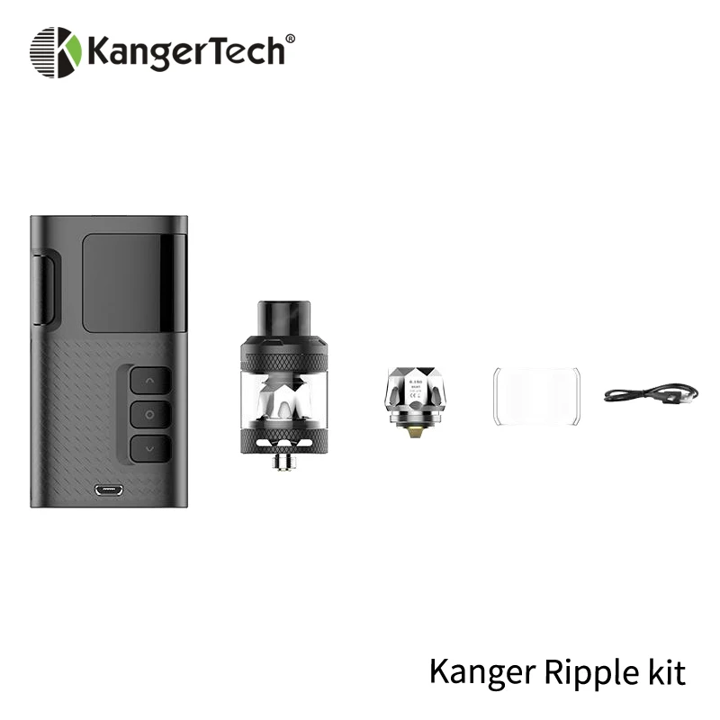 Новое поступление Kanger пульсация стартовый набор коробка мод испаритель 3 5 мл бак
