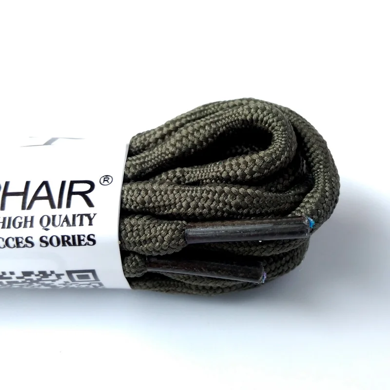 JUP1-50 Pairs Dark Green Round Shoelaces Sneaker Shoe Laces Sport Boot lace Athletic Shoe String Sports Unisex Different Lengths