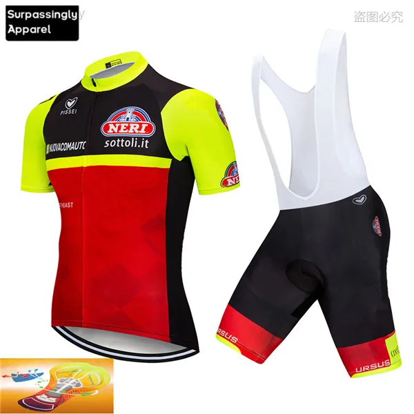 Pro UCI ITALIA командная велосипедная одежда синий велосипед Джерси Ropa мужские MTB велосипедные летние топы Велоспорт Джерси наборы короткий рукав 16D - Цвет: Picture Color