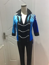 YURI on ICE YURI Skating suit cosplay costume Halloween dress anime Free Shipping custom made purple