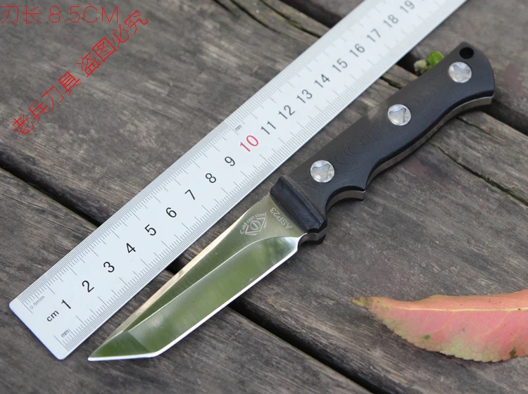 DC53 лезвие армейский нож для выживания Инструменты для улицы высокая твердость маленькие прямые ножи необходимый инструмент для самообороны Избранное EDC