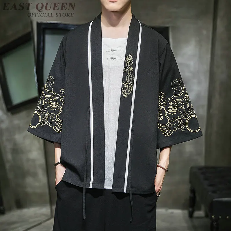 Японское кимоно кардиган для мужчин Весенняя азиатская одежда традиционная китайская одежда для мужчин Haori японский юката кимоно FF2182