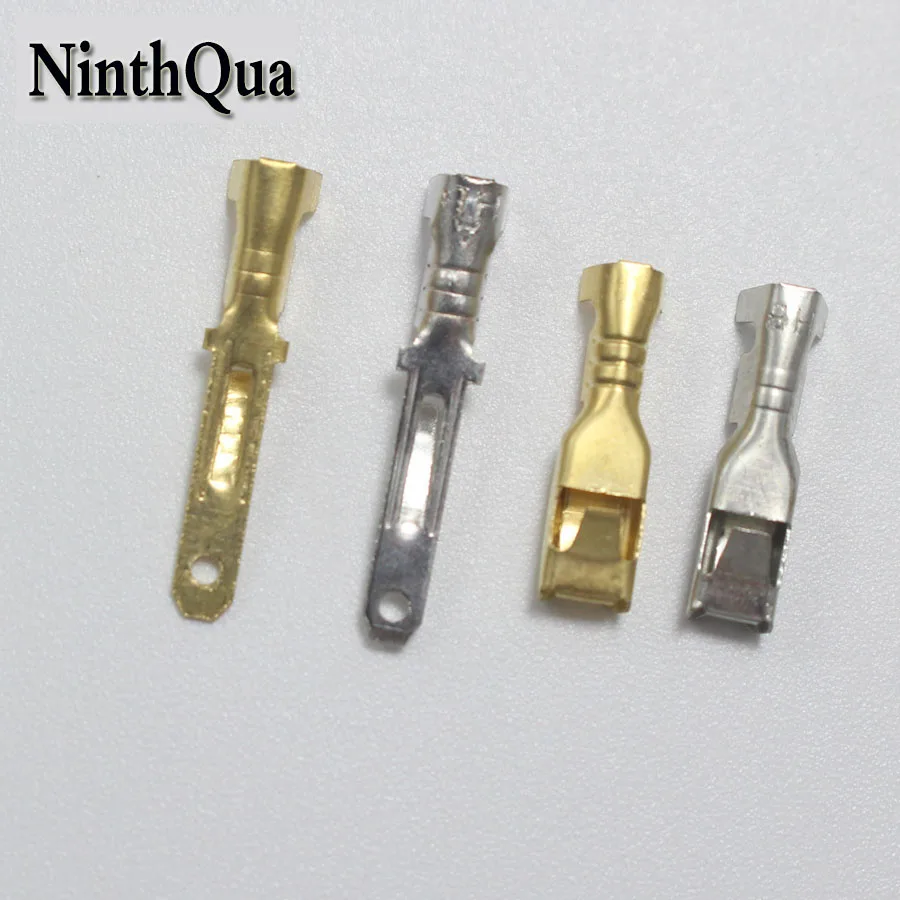 

50pcs 2.8mm Crimp Terminal Female Spade Connector +Male Spade Connector+ Case for Car Automobile Relay Circuit Board