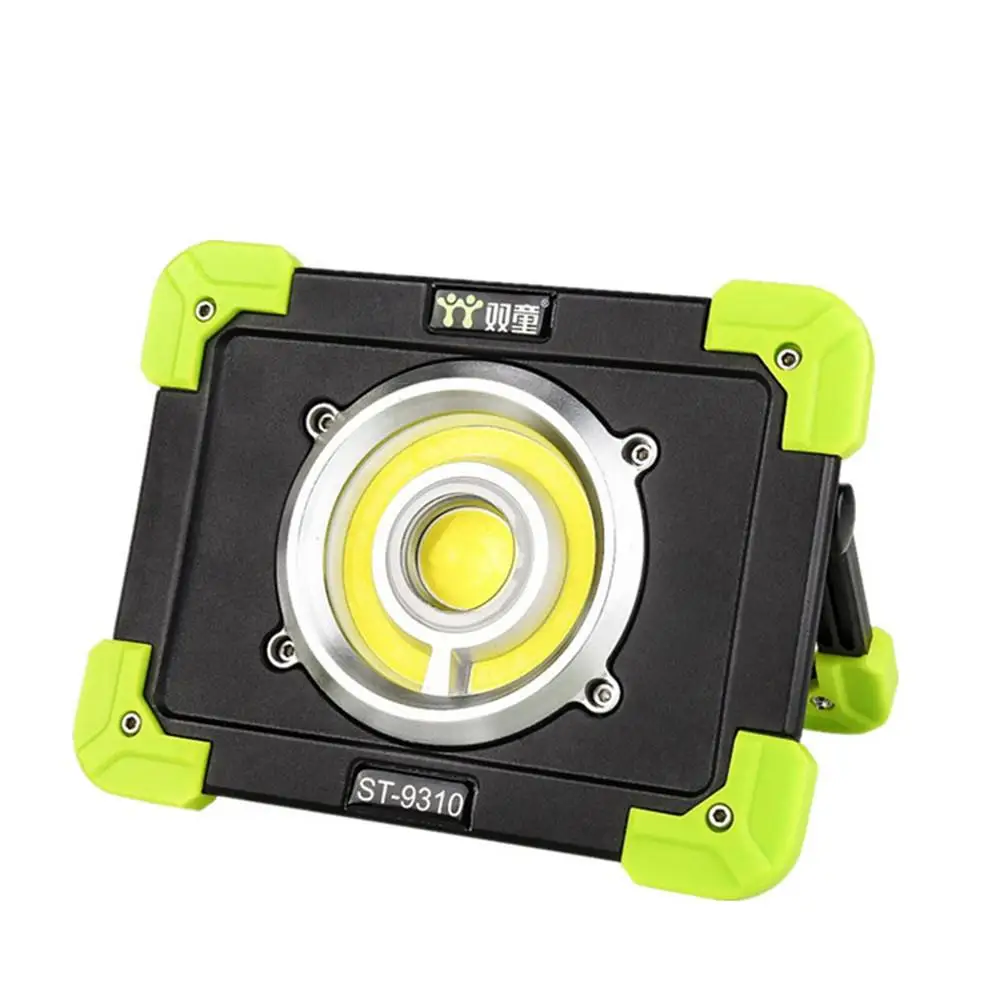 

20W Rechargeable COB LED Working Light Floodlight Outdoor Portable Camping Lamp Spotlight 1500lm USB Charging Searchlight