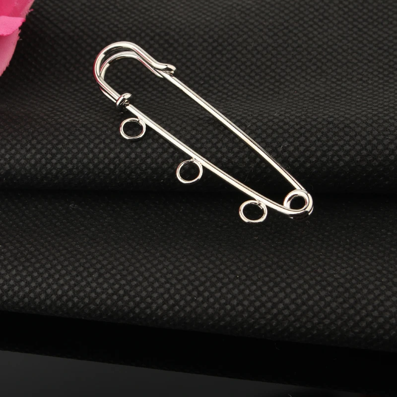 Брошь с застежкой для ювелирных изделий 5 шт. 56 х10 мм|jewelry setting|brooch findingsclasp jewelry |