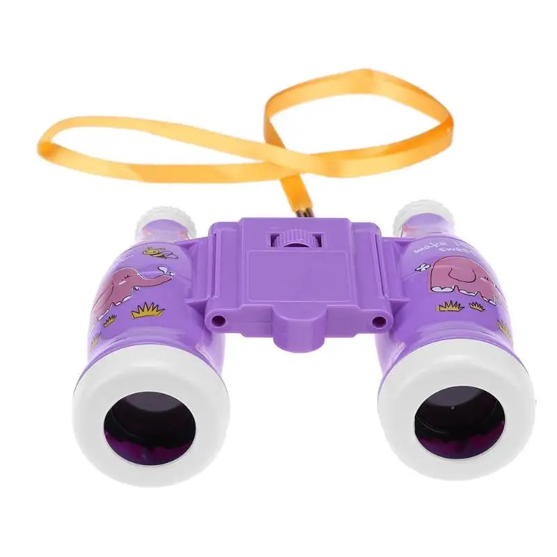 11 X 8 cm Kids Cola Design Binoculars Telescope Magnification Focusable Telescope Educational Toys Children's Classic Toy Gifts