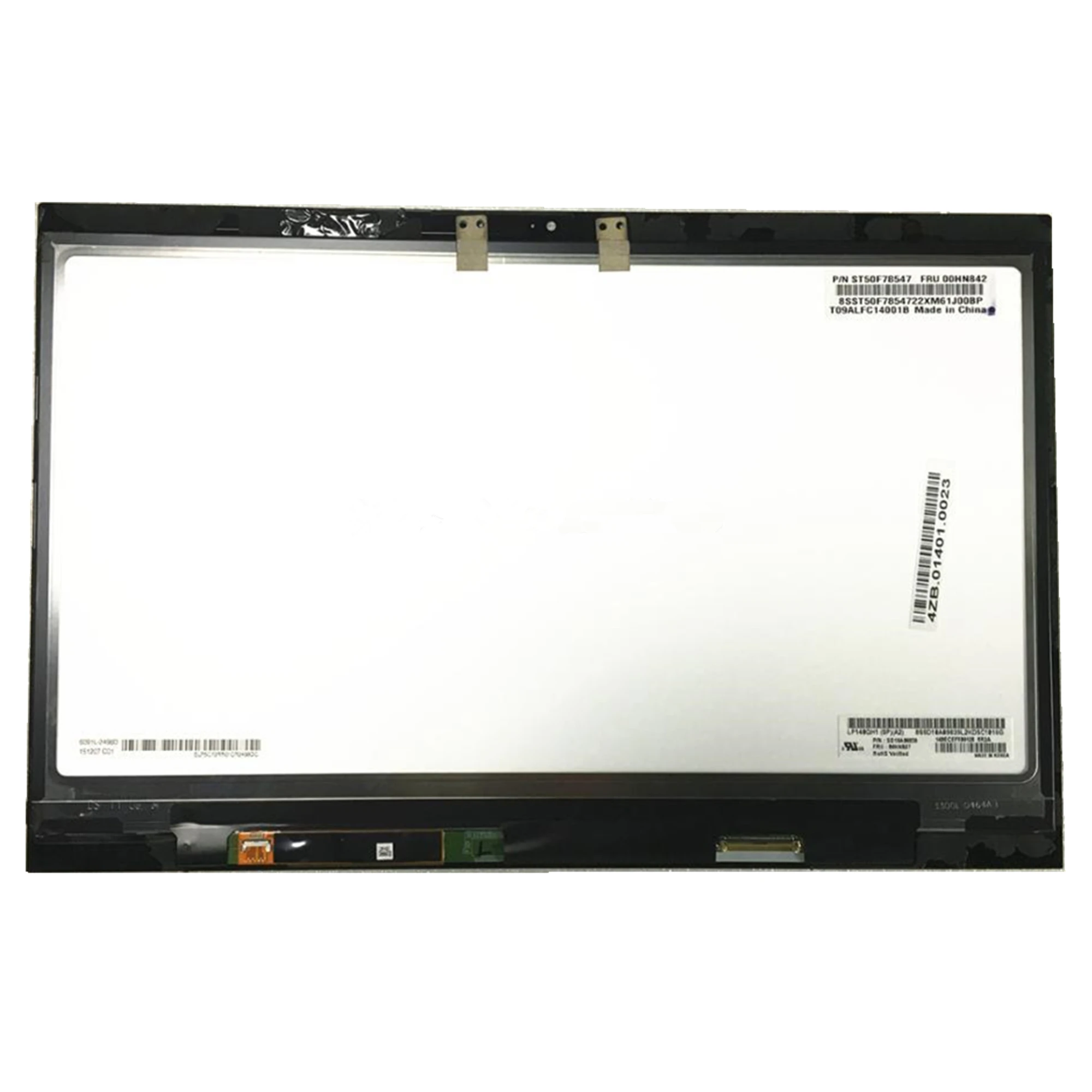Бесплатная доставка LP140QH1-SPA2 ЖК-дисплей с сенсорным экраном для lenovo Thinkpad X1 Carbon 00HN827