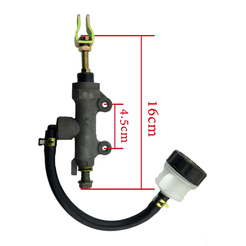 Free Shipping Motorcycle Parts Foot Brake Hydraulic Pump Suit For Modify Refit Rear Brake Master Cylinder