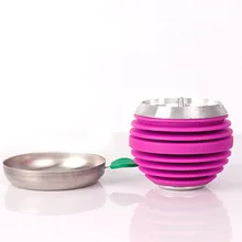 Дешевый высококачественный силиконовый держатель для головы apple, аксессуары для курения, чаша для кальяна