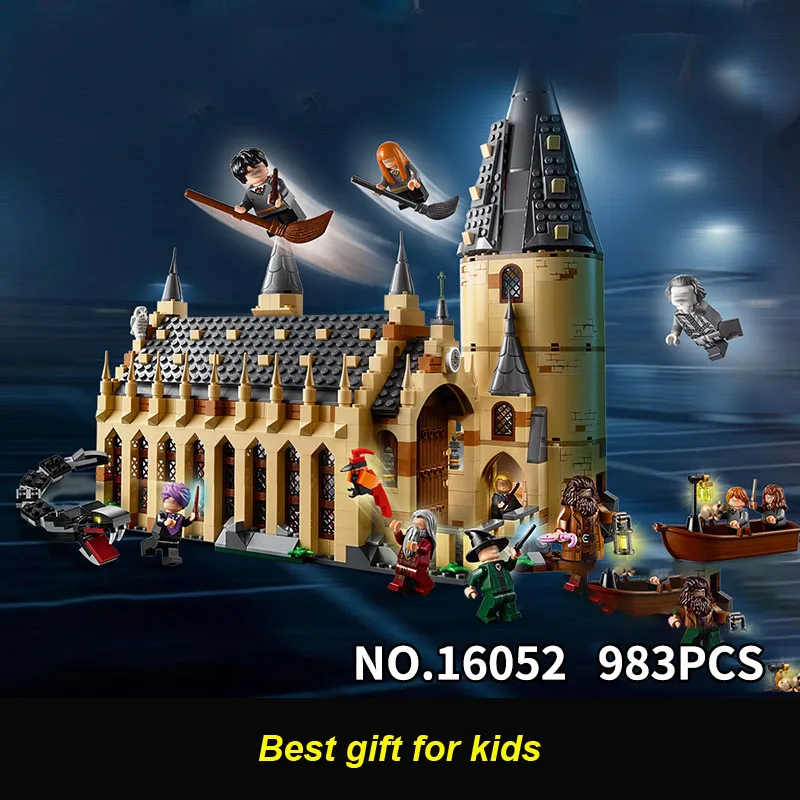 

Harri Potter toys blocks Hogwarts Train Set Building Blocks Harri Potter Castle Compatible with Model Building Toys