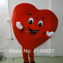 Талисман красное сердце костюм талисмана на заказ размер костюм косплей мультфильм персонаж карнавальный костюм необычный костюм вечерние