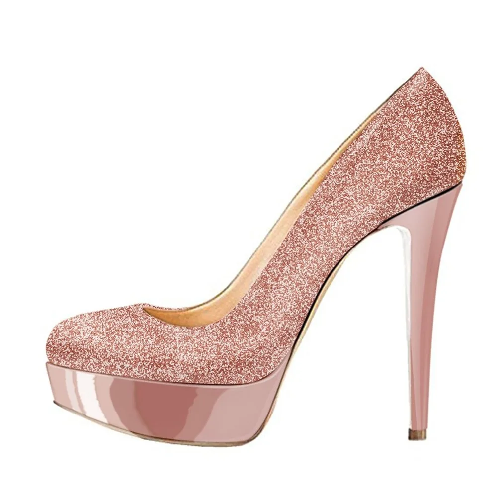 green pink Femme Pompes Platformed Arrivée 2019 Pumps Bling De Pumps Talons Soirée Mariage Haut Glitter Pumps Dames Sexy Pumps Nouvelle Chaussures Stiletto Gold Mode purple 1PqPx05nH