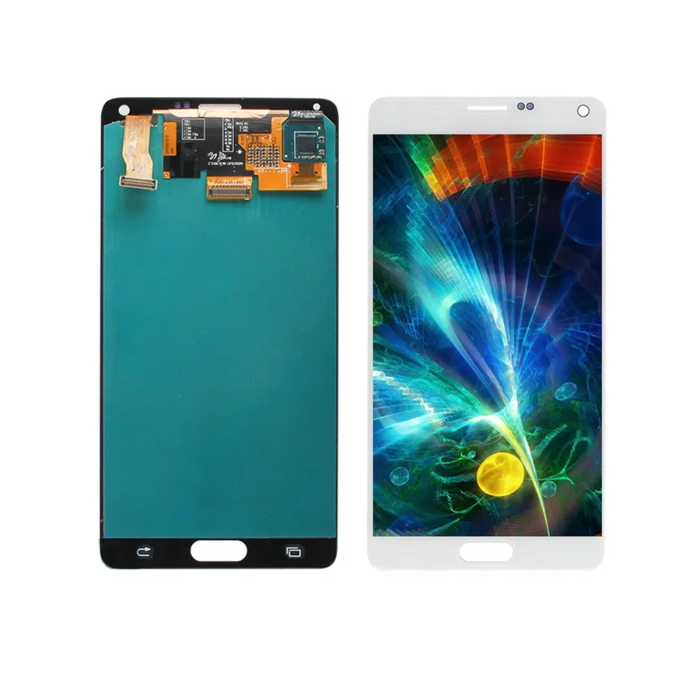 AMOLED ЖК дисплей для SAMSUNG GALAXY NOTE 4 NOTE4 N910 N910A N910F сенсорный экран протестированный