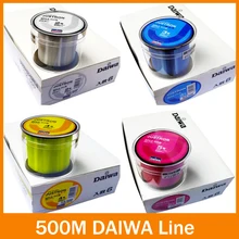 Нейлоновая рыболовная леска прозрачная/желтая/красная/синяя 500 м супер высокая сильная леска из мононити для ловли карпа