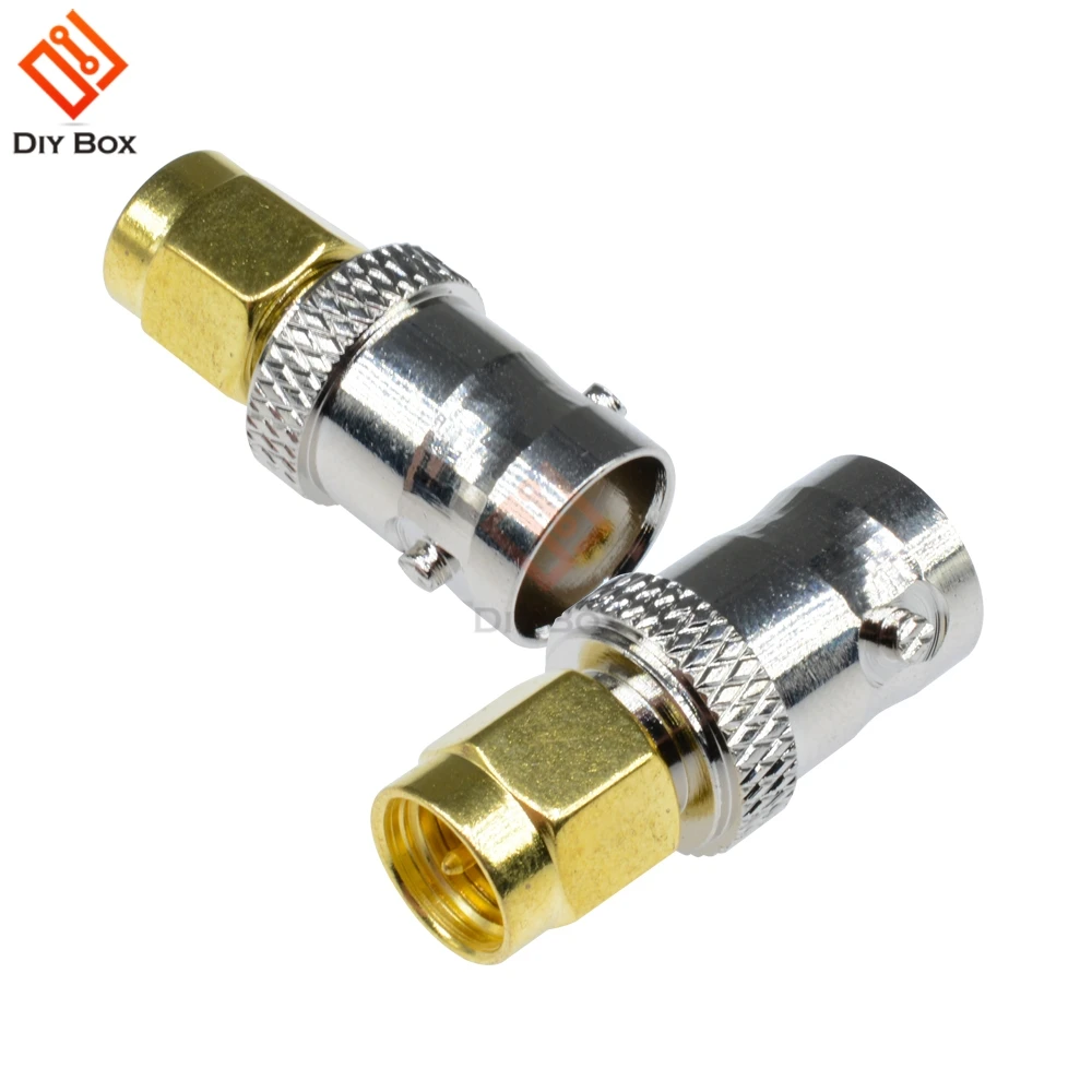 RF Coax Коаксиальный SMA Штекер гнездо BNC M/F радио переходник для антенного