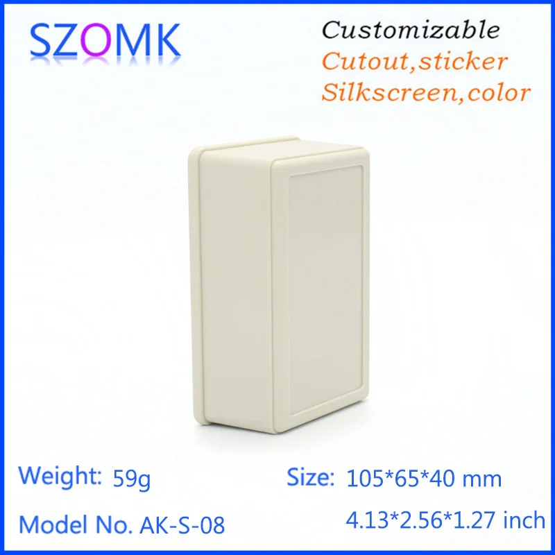 plastic enclosure for electronics control box szomk diy enclosure junction box plastic housing small abs instrument enclosure distribution box black plastic box enclosure electronics case   (14).jpg