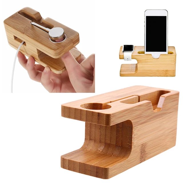 Wooden Phone Charging Station